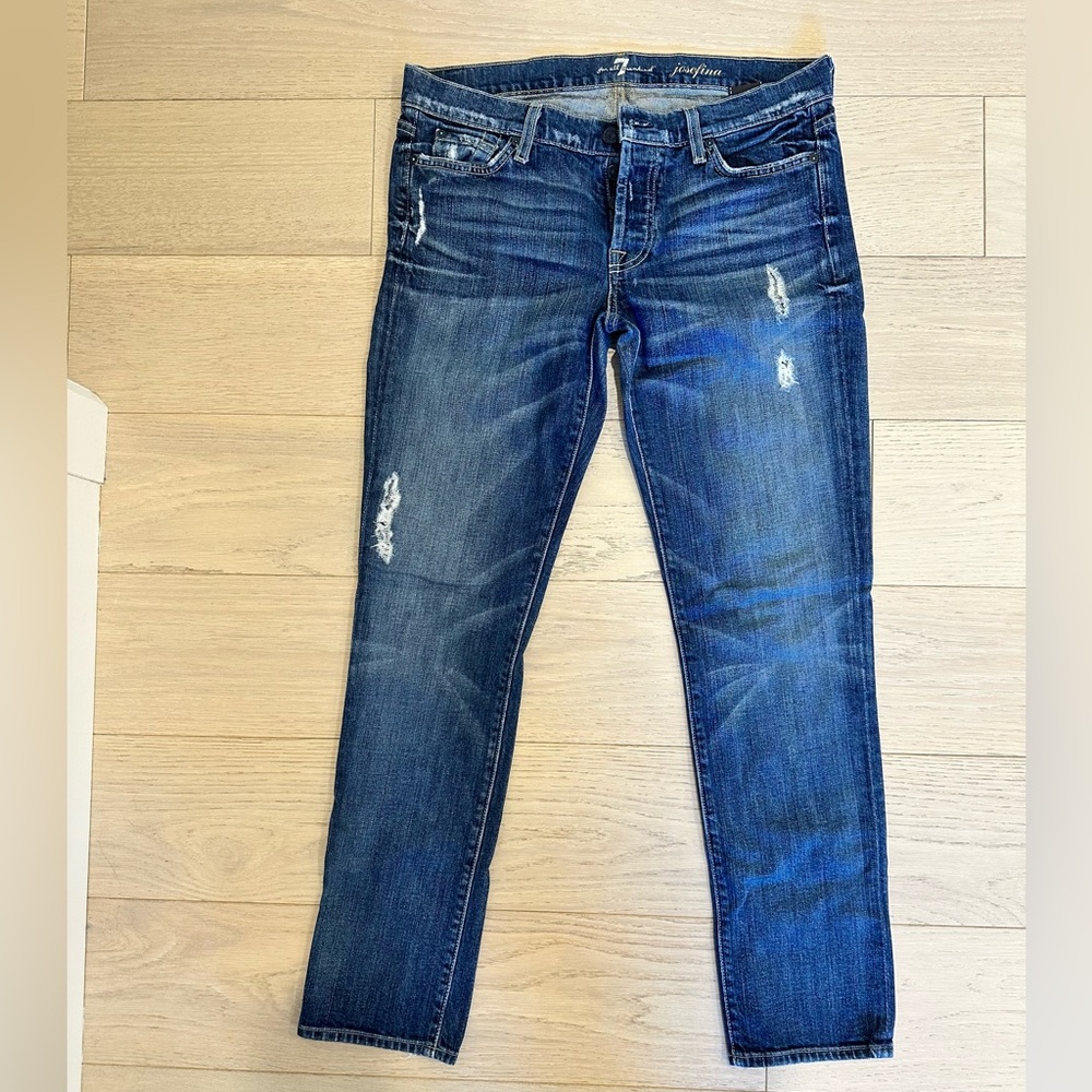 7 for All Mankind Josefina Skinny Jeans size 28